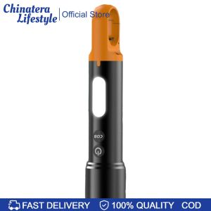 Mini Flashlight High Brightness Torch 4+4 Modes LED Camping Flashlight Lightweight Strong Light Flashlight for Outdoor Emergency