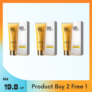 80g 98 % Golden Foil Peel-Off Mask exfoliate Cleansing Deep Skin Clean Blackheads And Shrink Pores Mask 祛黑头粉刺