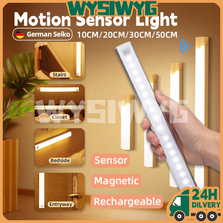 WYSIWYG Motion Sensor Light Rechargeable LED Closet Light