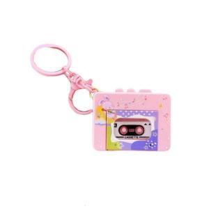Mini Retro Music Player Keychain Retro Music Box Pendants with Builts In 3Songs For Vintage Enthusiasts And Music Lovers