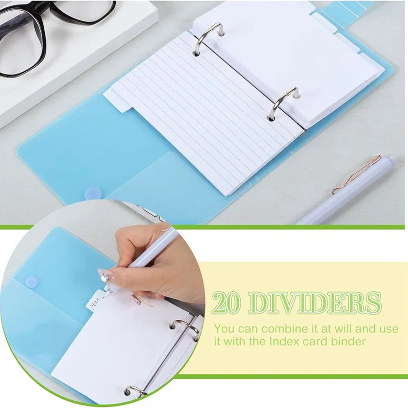 index card holder for 3 ring binder Amazon.com : 3×5” index card Binder organizer with 3-Pocket Double-Sided  Sleeves, Index card holder box folder for recipes Flashcards, portable  notecards case storage : Office Products main image 1