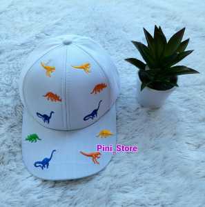 Topi  Anak  Baseball Full Bordir DINO ( 2 - 10 Tahun)