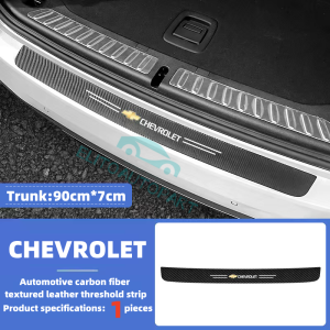 CHEVROLET Car Door Sill Stickers Trunk Threshold Anti-Scratch Decals 4Pcs 8Pcs 9Pcs For chevrolet Accessories
