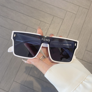 Money comes ใหม่ แว่นตากันแดด พร้อมส่ง แว่นกรอบใหญ่สไตล์เกาหลี ป้องกันรังสียูวี