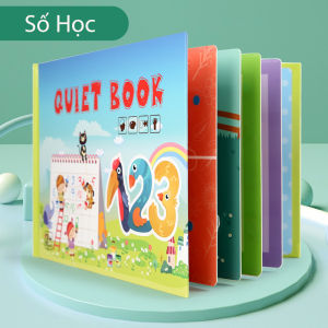 Hàng Sẳn Giao Nhanh Đồ chơi Montessori Đồ Chơi Giáo Dục Thông Minh Sớm Cho Bé Bộ Học Liệu Bóc Dán Nhiều Chủ Đề Bảng Bận Rộn Quiet Book