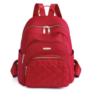 IELGY Backpack Fashion Casual Ladies Travel Backpack Simple Urban Commuter Student School Bag