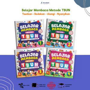 (ISI 4 BUKU) Buku Anak Belajar Membaca Metode TBUN - Ziyadbooks