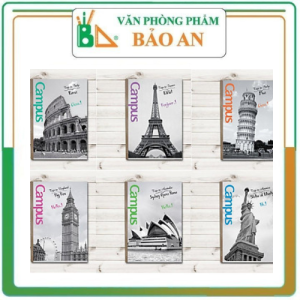 ( Combo 2 quyển) Vở KN Campus 120 Trang Landscape