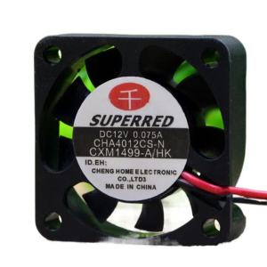 Superred Superred CHA4012CS-N 4010 12V 0.075A 4CM Ultra-Quiet Fan