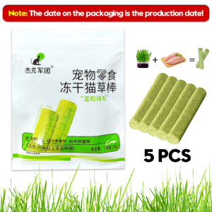 Cat Grass Snacks Freeze-dried Stick Promote the discharge of hairballs