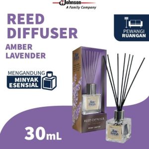 Bayfresh Reed Diffuser Device Pengharum Ruangan Amber Lavender