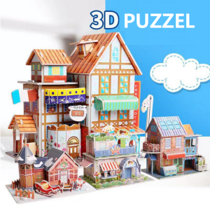 Mainan Edukasi Anak Puzzel 3 Dimensi DiY Puzel 3 Dimensi 1122-219