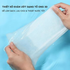 Khăn Lau Bếp Không Mùi 80 Tờ – Kháng Khuẩn Lau Dầu Mỡ Cứng Đầu Chiết Xuất Chanh Dày Mịn Siêu Dai