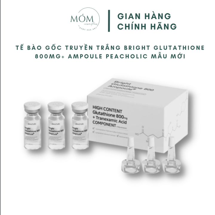 truyền trắng glutathione Truyền trắng Gluta-I Glutathione 1200mg của Nhật Bản 10 lọ