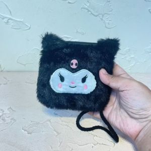 Sling Bag Anak Perempuan Motif Karakter Lucu Kanvas Warna-Warni