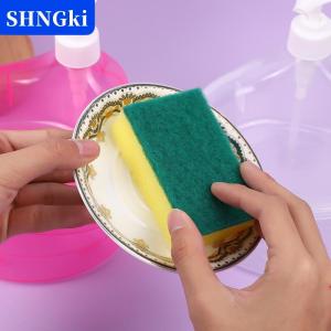 SHNGki Nhà Bếp Chất Tẩy Rửa Dispenser Xà Phòng Chủ Báo Chí Loại Tự Động Chất Lỏng Ổ Cắm Hộp Phụ Kiện Nhà Bếp Máy Rửa Chén Bàn Chải Kết Hợp