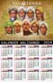 Kalender Tahun 2024 Motiv Photo ulama. 