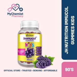JH Nutrition Immucol (Kids / Black Elderberry) Gummies 60s - Vitamin C / Zinc / Black Elderberry