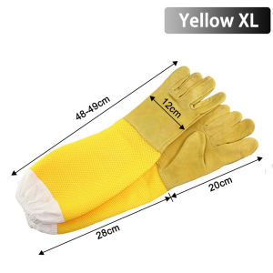 Alat Pelindung Tangan Dari Sengatan Lebah Tebal Sarung Tangan Lebah alat pelindung diri model sepasang warna random