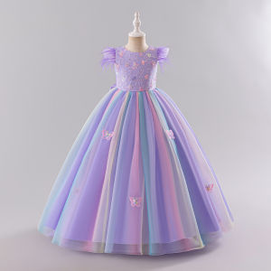 3-9Thn Dress pesta anak Perempuan Dress natal premium terbaru Formal Dress anak Perempuan import