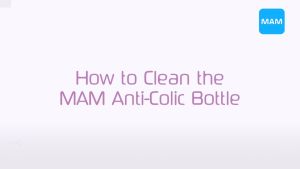 MAM Soft Brush Soft Silicone Baby Bottle Cleaning Brush