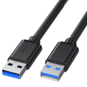 USB3.0 Male to Male Cable USB A to USB A Highly Speed Data Cord for Fast Data Transfer & Charging for Hard Drive Camera