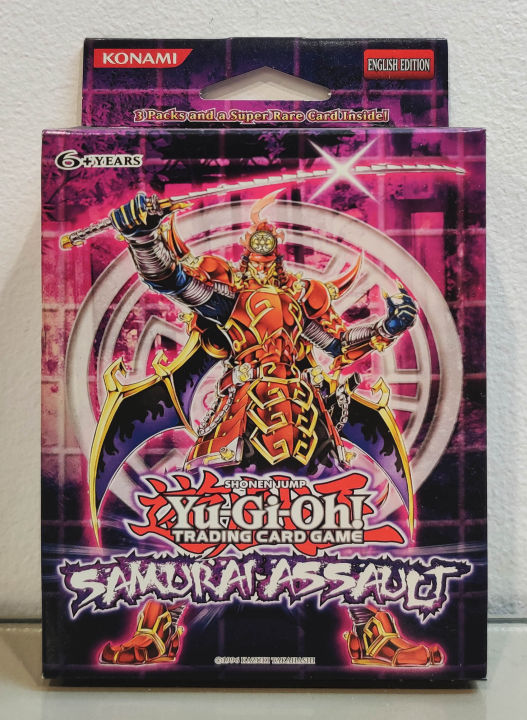 Yu-Gi-Oh! TCG Samurai Assault Special Edition Konami Six Samurai Deck  Purple Six Samurai Booster Packs Top-Ranked Tournament Deck 6 Years And  Above Dueling - Lazada | Lazada PH