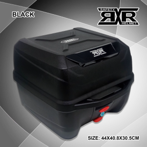 RXR HARD PLASTIK TOP BOX 45L Motorcycle Compartment Box Helmet Box Model: 777