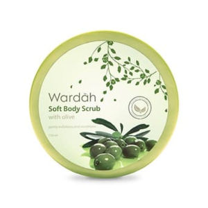 Wardah Soft Body Scrub series  Olive | Strawberry 150 Ml