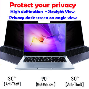 【✅SG SELLER✅】RICHMENT 10.1-34 Inches Computer Privacy Screen Filter Soft PET PC Fingerprints Screen Protector Anti Glare Eye Protection Laptop Security Shield Desktop Monitor Protection for Desktop Computer Security Anti-Scratch Blocks 96% UV Aspect Ratio