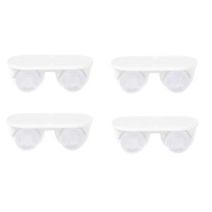 Small Wheel Storage Box 4 Pcs Adhesive Pulley Storage Box Casters Trash Can Self-Adhesive Furniture Caster Wheel滚轮收纳箱小轮子