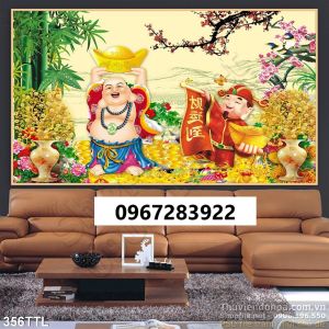 Gạch tranh tài lộc men 3D