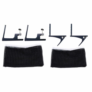 Pingpong Screw On Clamp Net Adjustable Post Set Table Tennis Net and Post Set for Most Standard Table Easy to Install