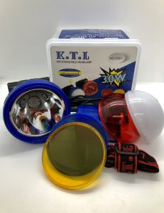 ไฟฉายคาดหัวหน้า KTL-9985 พร้อมยิงปลายที่สอดคล้อง สินค้าพร้อมจัดส่ง ของแท้