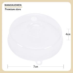 [COD] Clear Microwave Plate Cover Food Dish Lid Ventilated Steam Vent Kitchen Cooking