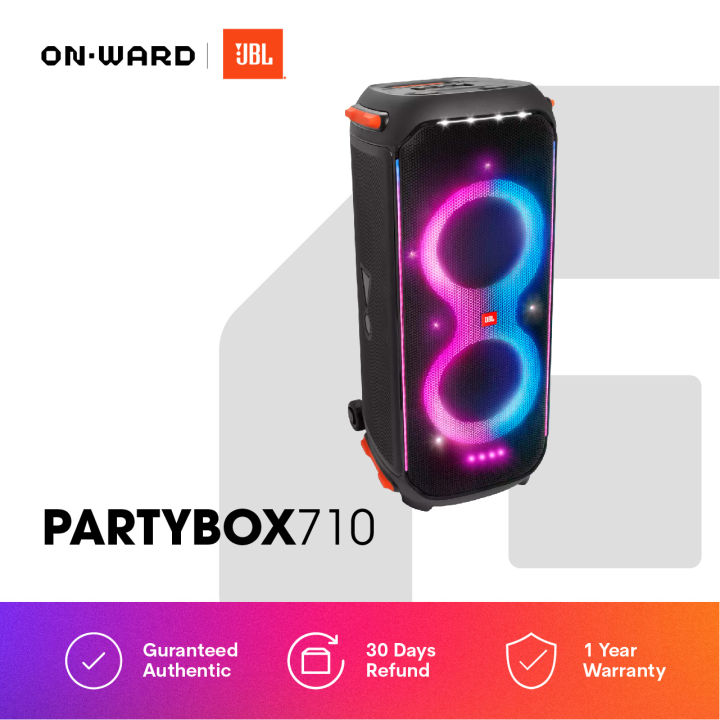 JBL PartyBox 710 Bluetooth Portable Party Speaker with Built-in Light and  Splashproof OPEN 