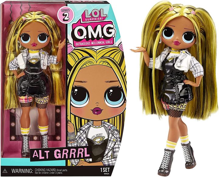 LOL Surprise OMG Alt Grrrl Fashion Doll Years Up Collectible