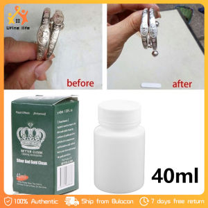 40ML Silver Liquid Cleaner Suit Jewelry Cleaner Silver Washing Set Polishing Cloth Cleaning Silver Cloth for Wiping
