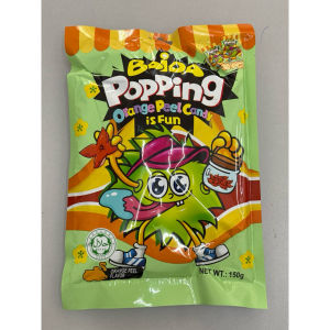 5g x 30pcs Baida Popping Candy Is Fun Orange / Cookies / Plum Flavor Halal