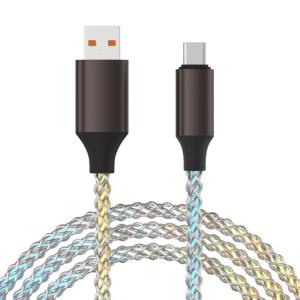 Lighting Type C Charges Cable 66W Quick Charges Reinforced Braided Cord with 1m Length for Smartphones Electronics
