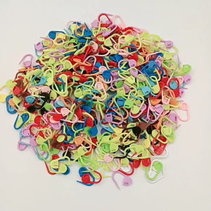 100 cái/bộ nhựa khóa kim băng đan Bút Đánh Dấu khâu định vị chân cho đan móc đồ may thủ công tự làm