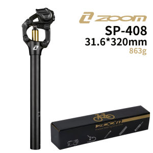 ZOOM Mountain Bike Shock Seatpost 30.9/31.6MM 6061 Aluminium alloy Four Link Shock absorbing seat post  XC MTB Bicycle Seat Tube Cycling Accessories（SP-408）