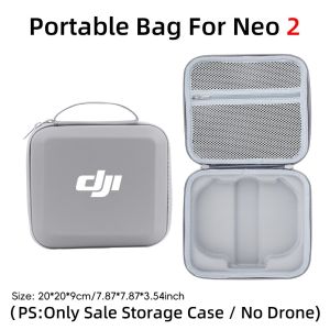 Lasvea Portable Bag For DJI NEO 2 Storage Host Storage Bag for DJI Neo2 PU Handheld Shoulder Bag