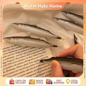 Fish Shape Ballpoint Pens 0.5mm Black Ink Gel Pens Smooth Writing Roller Ball Pens Kids Gifts Student Stationery School Office Supplies