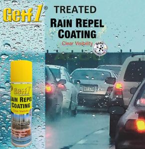 Getf1 Rain Repel Coating Car Windscreen Rain Repellent Rain Repellant Spray - 220ml