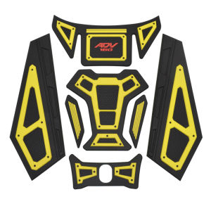 Motorbike For Honda ADV160 ADV 160 2023 2024 Tank Pad Protector Sticker Decal Gas Knee Grip Traction Pad Side