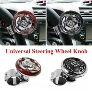 SADSAF Car Turning Steering Wheel Spinner Knob Adapter ABS Car Accessories Universal Rotating Steering Wheel Ball Handle Auto