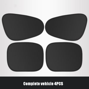 BVRZO การดูดซับไฟฟ้าสถิต ม่านบังแดดหน้าต่างด้านข้างรถ ฉนวนกันความร้อน การป้องกันแสงแดด ม่านบังแดด self-priming สำหรับรถยนต์ ครีมกันแดดกันความร้อน ปกป้องความเป็นส่วนตัว ม่านด้านข้างอัตโนมัติ สากลสากลสากล