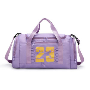 Waterproof Travel Duffel Bag Carry On Weekender Bag with Shoe Compartment & Wet Pocket Large Capacity Gym Bag for Women & Men