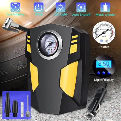 Tire Inflator Car Air Pump Compressor Electric Portable Auto 12V Volt 150 PSI